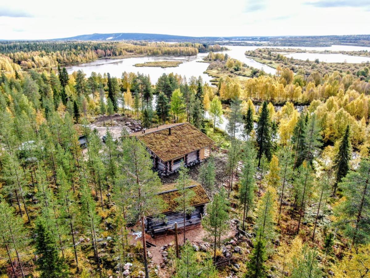 Cozy Log Cabin By Invisible Forest Lodge Rovaniemi Exteriör bild