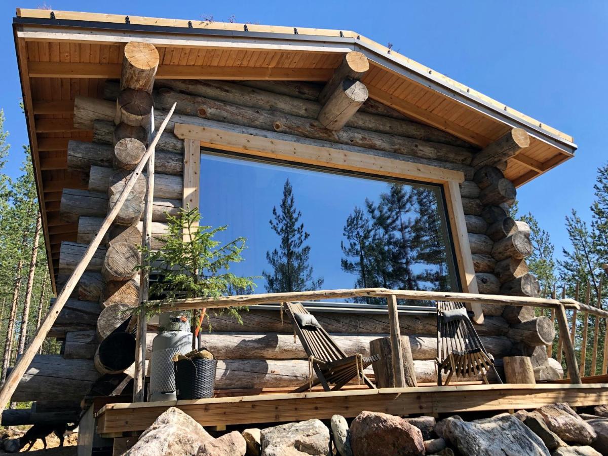 Cozy Log Cabin By Invisible Forest Lodge Rovaniemi Exteriör bild